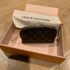 Authentic Louis Vuitton monogram cosmetic case